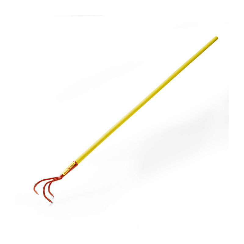 Outils Wolf - Griffe de jardin 3 dents avec manche Wolf BA130