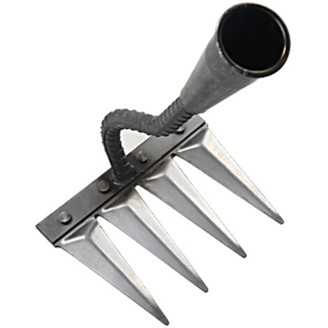 Griffe désherbeuse manuelle pour le jardinage, 4 dents