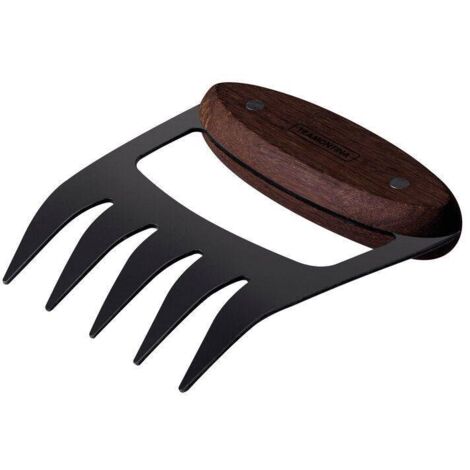 Griffe ours en inox et bois Churrasco
