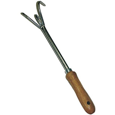 GRIFFES DE JARDIN GREENMILL AVEC MANCHE EN BOIS