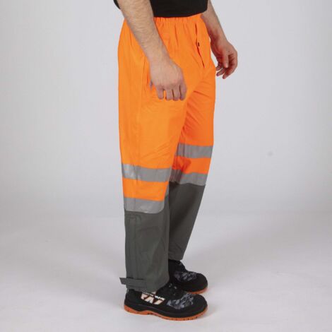 GRIFFIS PANTALON HV DE TRAVAIL 9251 Orange fluo XL