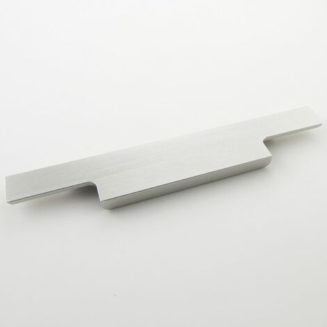 Griffleiste Möbelgriff Akina Länge 210 mm, Aluminium Edelstahl-Effekt