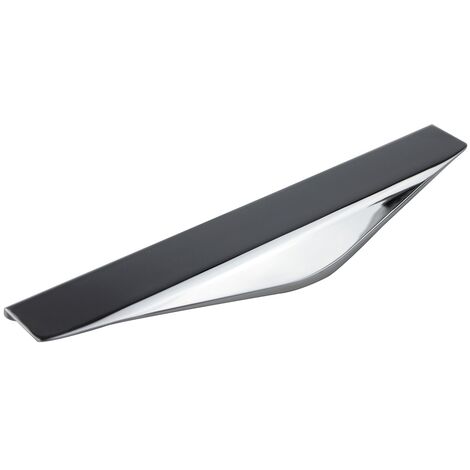 Griffleiste Profilgriff Modell Lagos Möbelgriff Chrom glänzend 160mm