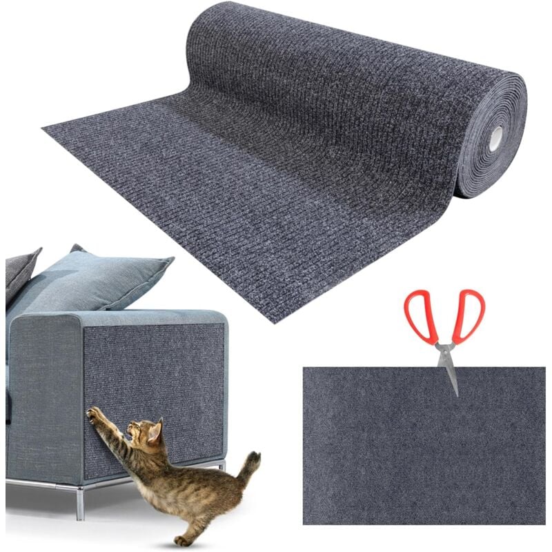 Tigrezy - Griffoir Chat Canapé,Protection canape Chat Tapis,Protection Canape Chat Anti Griffe Griffoir Chat,Protecteur de Rayure Chat