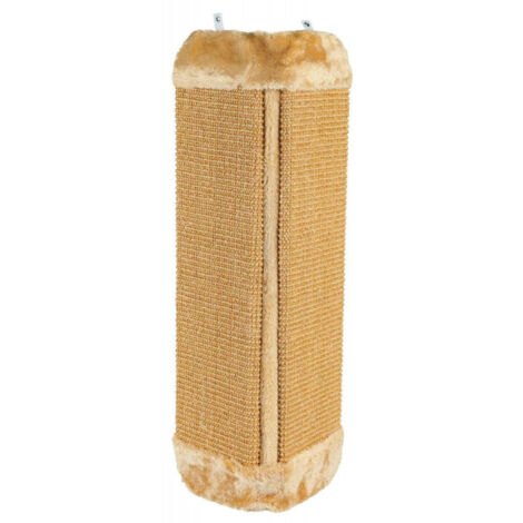 Griffoir d'angle brun 32 x 60 cm, pour chat. - Trixie