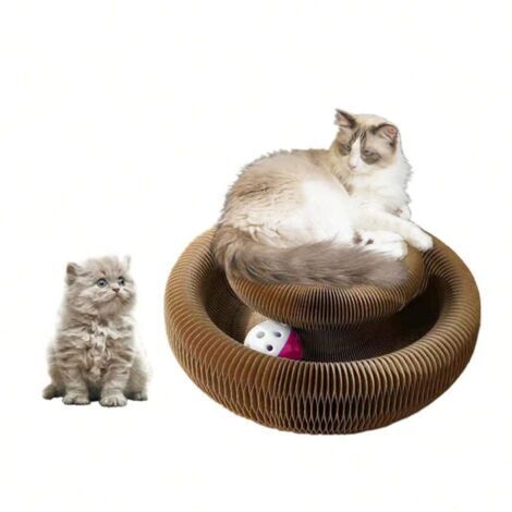 Griffoir magique pour chat, balle d'aventure pour chat, le jouet ultime pour l'entraînement mental et physique interactif des chats d'intérieur