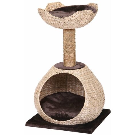 Griffoir moyen modèle Natural Blossom avec coussin amovible pour chat