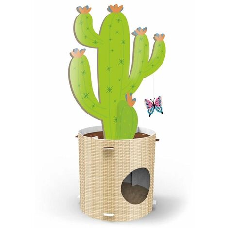 Griffoir pour chat Cactus en carton