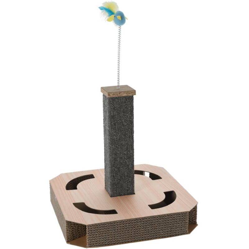 Griffoir pour chat naturel 40x40x40 cm Pets Collection