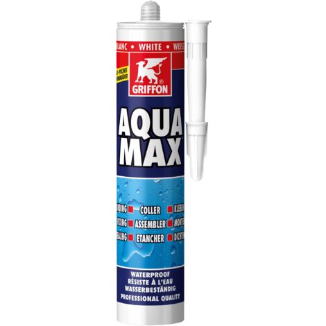 Griffon AQUA MAX Konstruktions-und Dichtklebstoff 425g Kartusche weiß 6308214