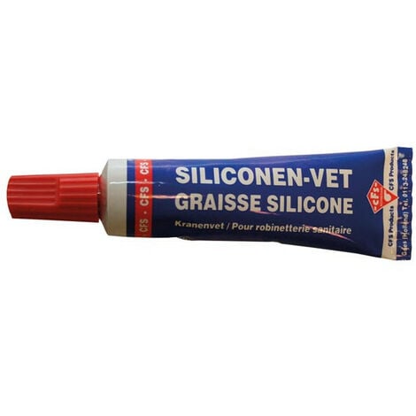 Graisse silicone spéciale robinetterie pot de 125 gr 