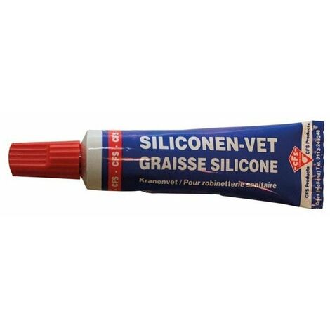 Griffon – Graisse silicone 15g – Résistante à l'eau – Pour joints et mécanismes – Application précise et durable