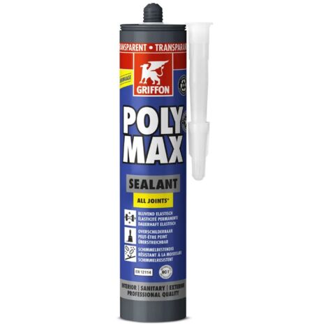 Griffon POLY MAX Sealant 280g Kartusche transparent 7004896