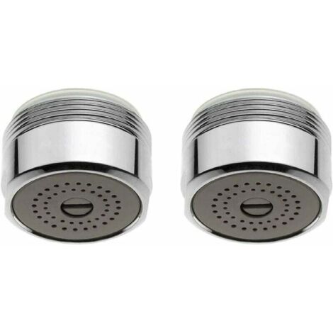 Grifo ahorrador de agua macho-hembra de 24 mm para lavabo. Reduce tu consumo entre un 30 y un 80 % (macho M24).
