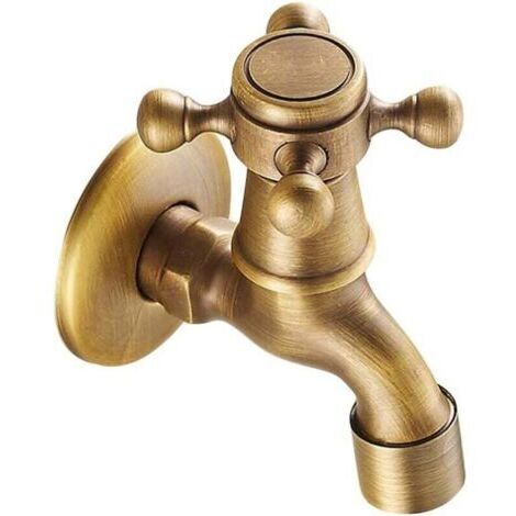 Grifo antiguo Latón, Grifo de Piscina, Grifo de Cocina y Jardín [Spigot]