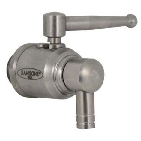 Grifo antirrobo para barriles de aceite en acero Sansone