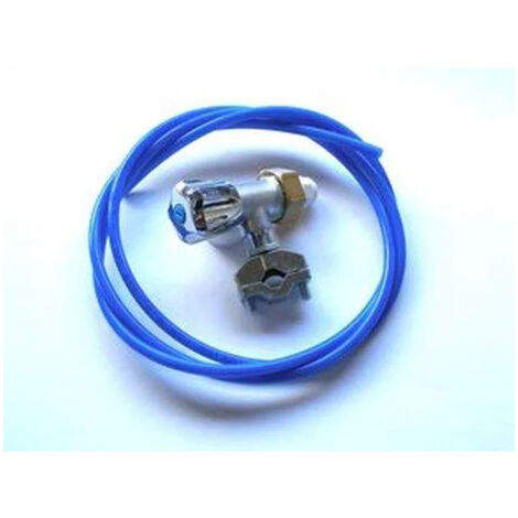 Grifo autoperforante para cobre de 12 a 16 mm, con un metro de tubo de 6,35 mm