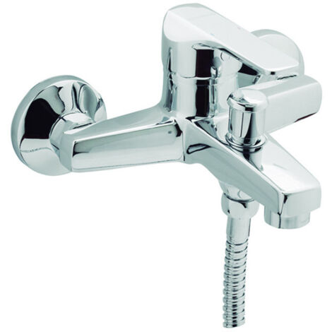 Grifo baño monomando GENEBRE K8 cromado con kit
