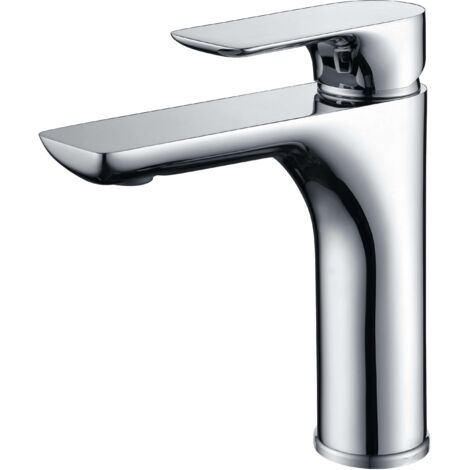 Grifo bidé monomando Line gris mate-champagne - IMEX