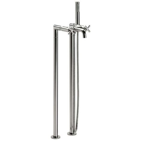 Grifo bimando de baño-ducha con inversor automático con retención LOFT - ROCA