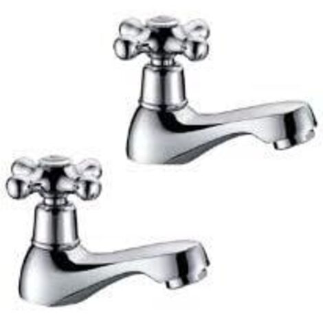 GRIFO BIMANDO DE ÉPOCA  SERIE LUXEMBURGO PARA LAVABO JUEGO DE 2 GRIFOS