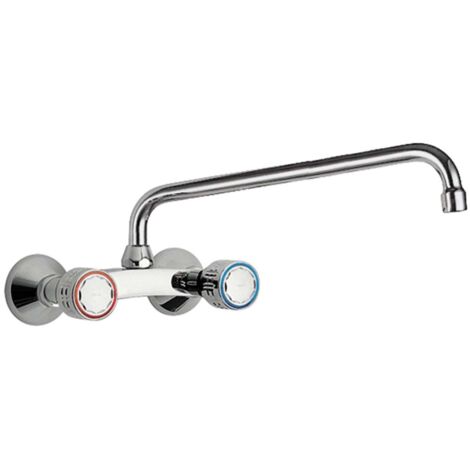 GRIFO BIMANDO MURAL PARA COCINA CON CAÑO SUPERIOR