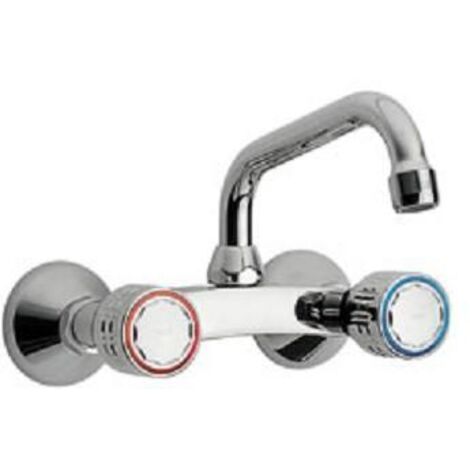 GRIFO BIMANDO MURAL PARA COCINA CON CAÑO SUPERIOR