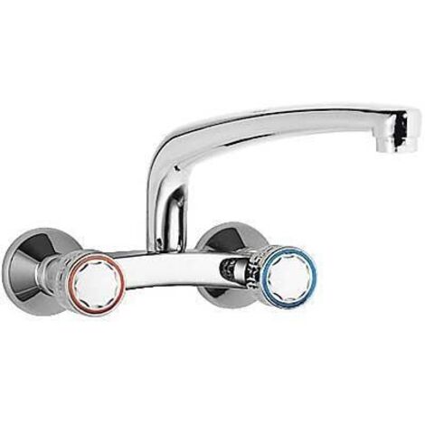 GRIFO BIMANDO MURAL PARA COCINA CON CAÑO SUPERIOR