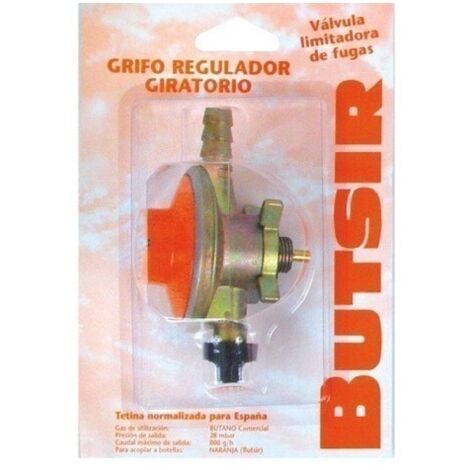 Grifo Camping  28 Gr Regulador Butsir Gas Giratorio Repu0001