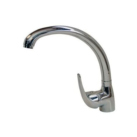 Grifo Cocina Fregadero Monomando Cromo Mahon Dp Griferia
