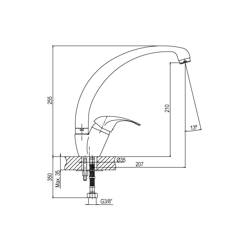 

AQP - Grifo cocina Polo