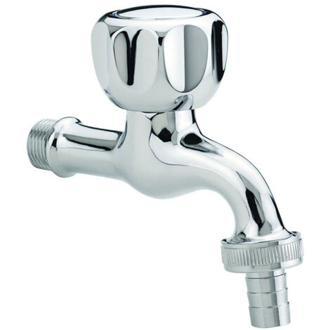 Grifo cromado de pared con maneta de control - Idral
