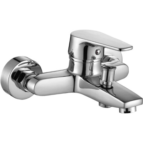 Grifo cromado para bañera y ducha LUGA