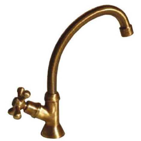 Grifo cromado para lavabo Decogarden París – baño exterior/interior