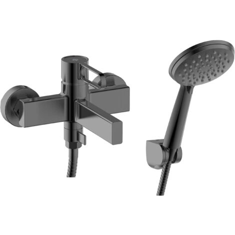 Grifo de bañera con mezclador monomando Dior titanio GME