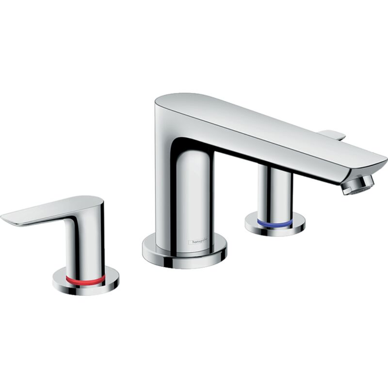 

hansgrohe Talis E mezclador de borde de baño de 3 agujeros, proyección 196 mm 717470000 - 71747000