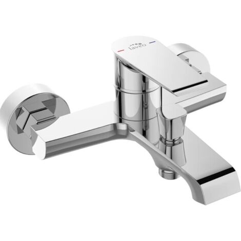 Grifo de bañera de pared cromado LARGO