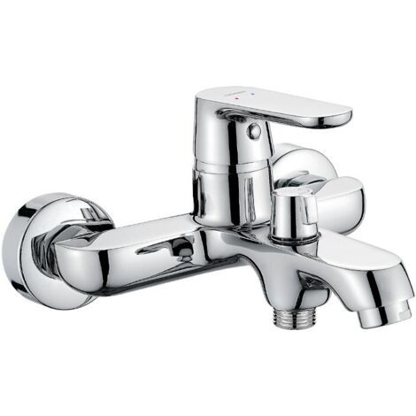 Grifo de bañera de pared Dima Chrome
