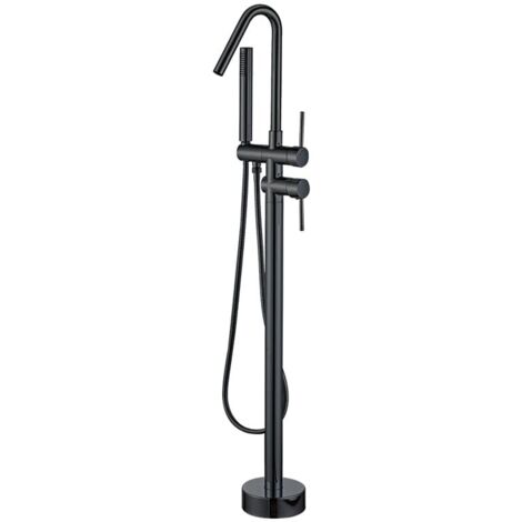 Grifo de bañera exenta MISURI negro mate