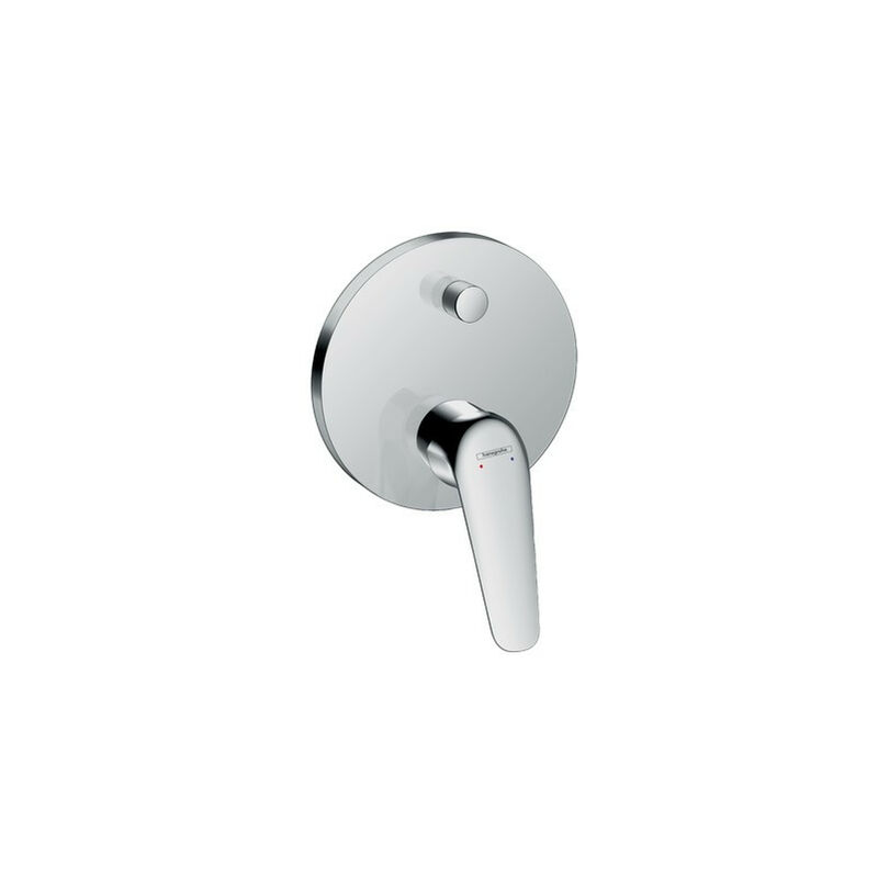 

Grifo de bañera Hansgrohe Novus monomando empotrado cromo