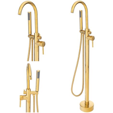 GRIFO DE BAÑERA INDEPENDIENTE ROSA DORADO SEM-1069G