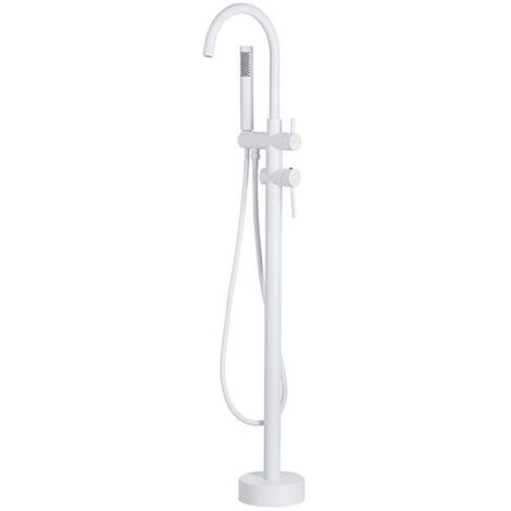 GRIFO DE BAÑERA INDEPENDIENTE ROSA SEM-1069W BLANCO