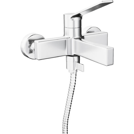 Grifo de Bañera  Modelo TARSIO  Fabricado en Latón cromado  Monomando  Acabado en Cromo