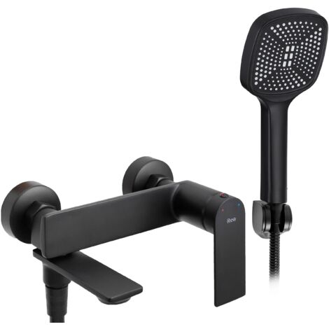 GRIFO de BAÑERA REA STORM NEGRO
