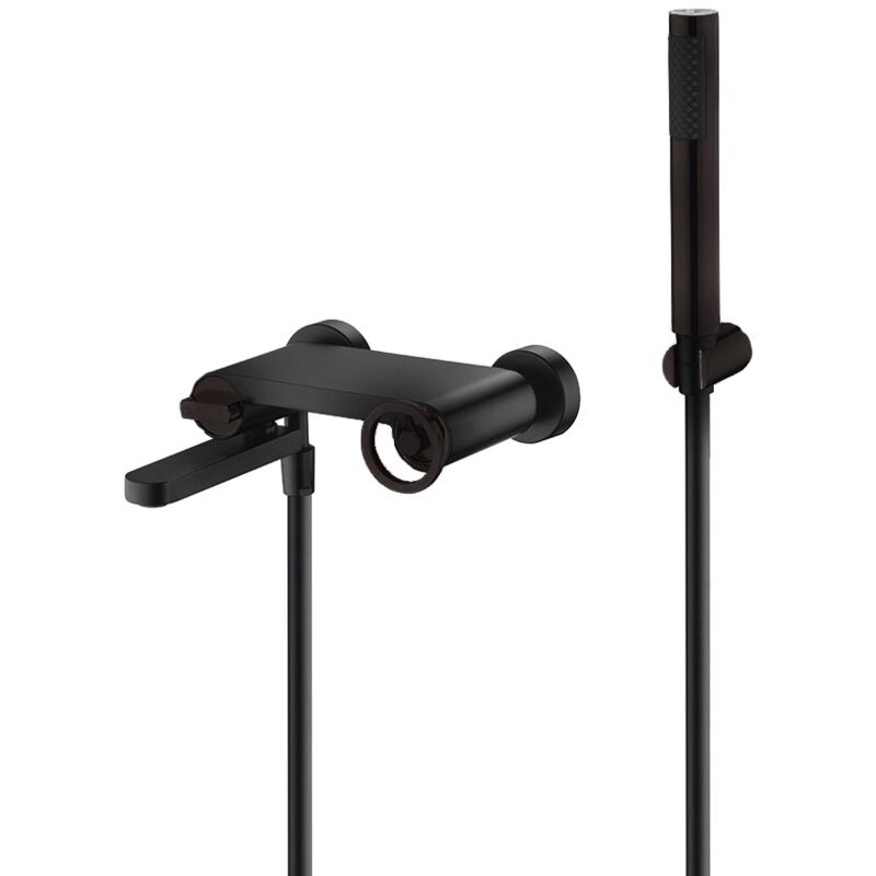 BDC033-4NG olimpo Grifo de Baño/Ducha Negro Mate - ref: BDC033-4NG - Imex