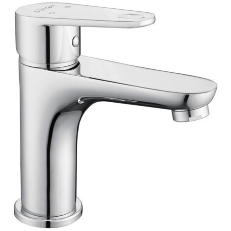 Grifo de baño cromado, mezclador de lavabo de dos vías, grifo de lavabo de latón, grifos modernos.