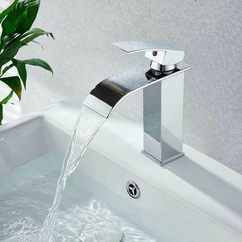 GENEBRE 63137 26 45 66 KENJO Grifo Monomando Lavabo Cascada Cromo — Bañoidea