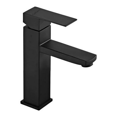 GRIFO DE BAÑO REA SIENA L LOW BLACK