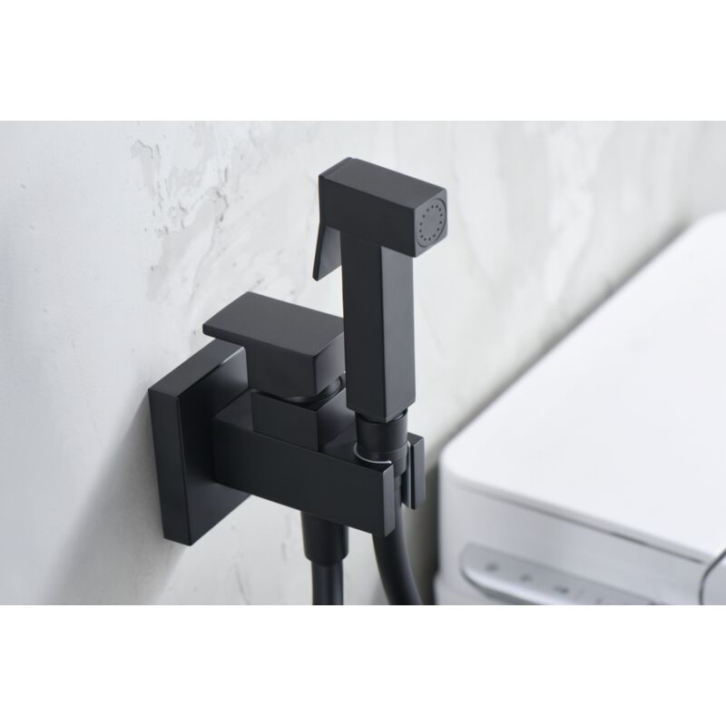 Imex - RDM003/NG irlanda Grifo Empotrado de Bidé Negro Mate - ref: RDM003/NG