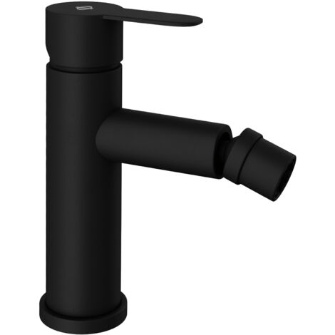 Grifo de Bidé  Modelo IONY-AC  Fabricado en Acero 304  Monomando  Acabado en Negro